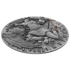 Prometheus ancient myths iii niue 2019 2 oz silver coin 5 dollars