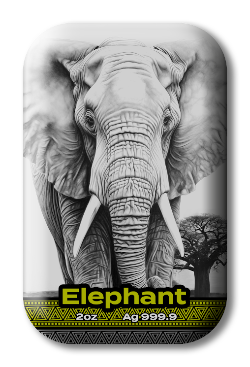 LATEST RELEASE FROM THE BIG FIVE OF AFRICA SILVER CAST BAR SERIES